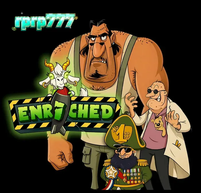 Ilustrasi slot Enriched dengan tema nuklir dan Perang Dingin yang gelap.